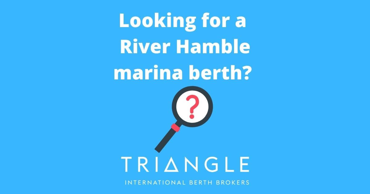 Looking for a River Hamble Marina berth