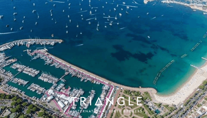 Cannes Yachting Festival Triangle Berth Brokers
